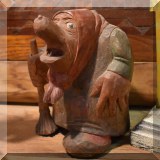 C08. Handcarved Norwegian troll.